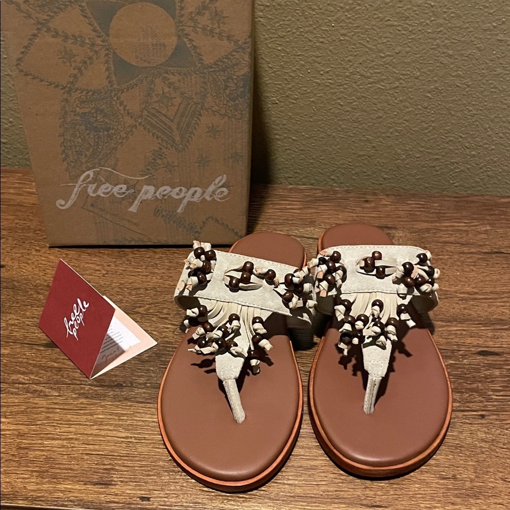Free People Sadie Fringe Sandal - Picture 3 of 9